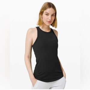 Lululemon Full Day Ahead Tank in Black. Size 8